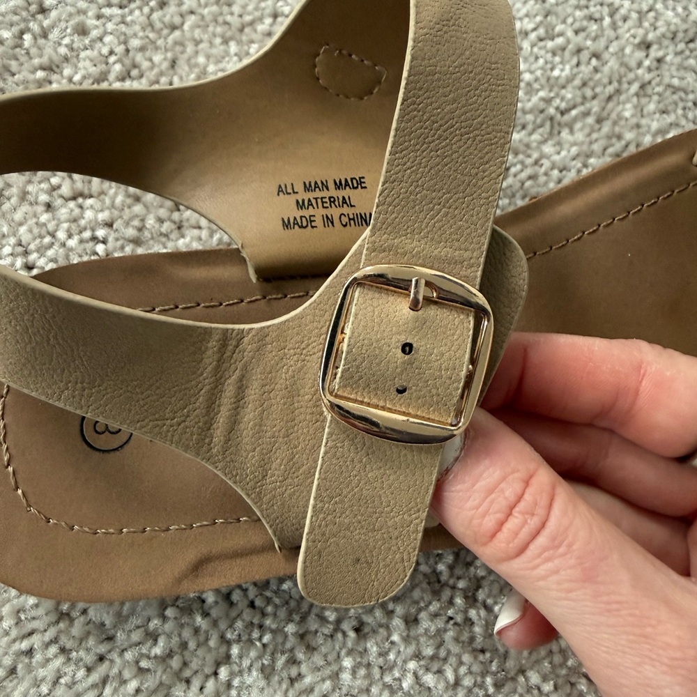 Soda Tan Sandals - Picture 6 of 7
